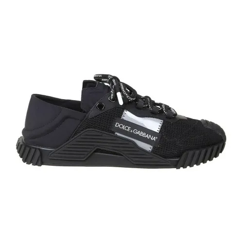 Dolce & Gabbana , NS1 Slip On Sneakers ,Black male, Sizes: