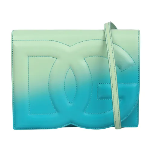 Dolce & Gabbana , Ombrè Logo-Embossed Crossbody Bag ,Multicolor female, Sizes: ONE SIZE