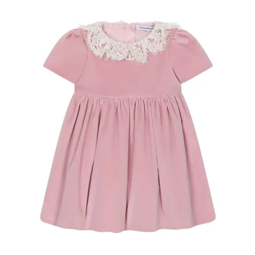 Dolce & Gabbana , Pink Dresses for Girls ,Pink female, Sizes: