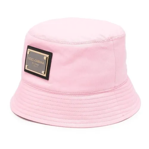 Dolce & Gabbana , Pink Logo Hat ,Pink female, Sizes: