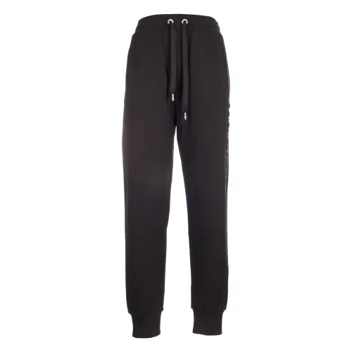 Dolce & Gabbana , Regular Fit Cotton Pants for All Climates ,Black female, Sizes: