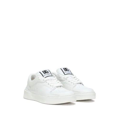 Dolce & Gabbana , Roma Low-Top Sneakers ,White male, Sizes: