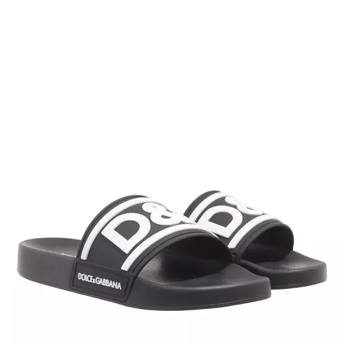 Dolce&Gabbana Sandals - Slides with DG Logo - black - Sandals for ladies