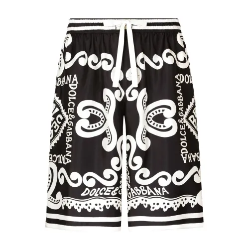 Dolce & Gabbana , Shorts ,Multicolor male, Sizes: