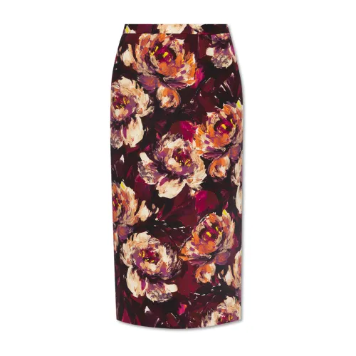 Dolce & Gabbana , Skirt with floral motif ,Multicolor female, Sizes: