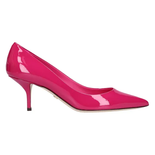 Dolce & Gabbana , Sleek Patent Leather Pumps ,Pink female, Sizes: