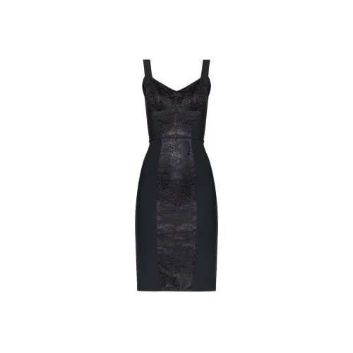 Dolce & Gabbana , Slip dress ,Black female, Sizes: