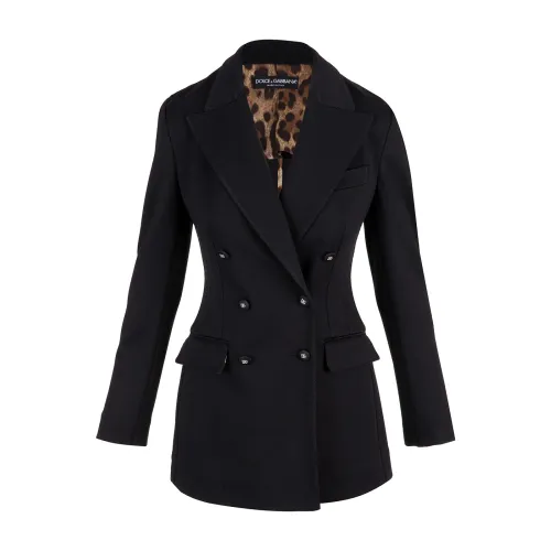 Dolce & Gabbana , Sophisticated Double-Breasted Blazers ,Black female, Sizes: