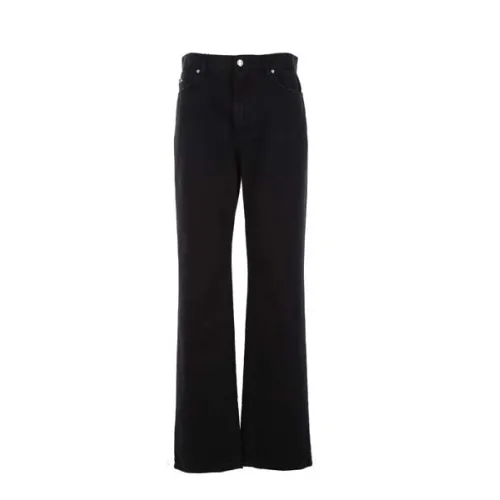 Dolce & Gabbana , Straight Leg Black Denim Jeans ,Black female, Sizes: