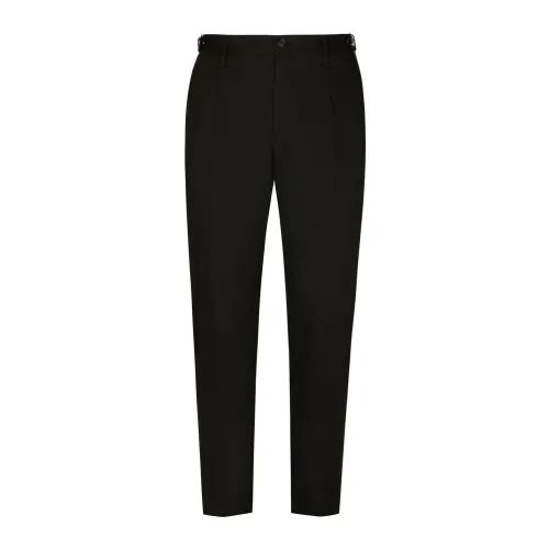 Dolce & Gabbana , Straight Pants ,Black male, Sizes: