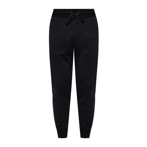 Dolce & Gabbana , Stylish Black Track Pants for Men ,Black male, Sizes: