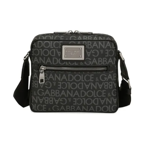 Dolce & Gabbana , Stylish Cross Body Bag for Men ,Gray male, Sizes: ONE SIZE