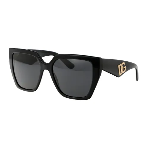 Dolce & Gabbana , Stylish Sunglasses 0Dg4438 ,Black female, Sizes: