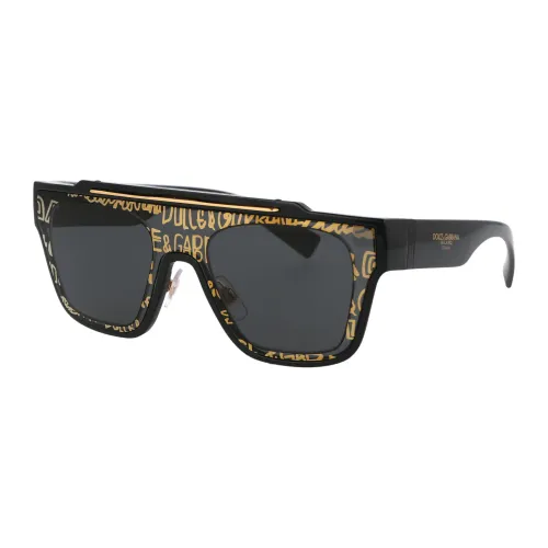 Dolce & Gabbana , Stylish Sunglasses 0Dg6125 ,Black male, Sizes: