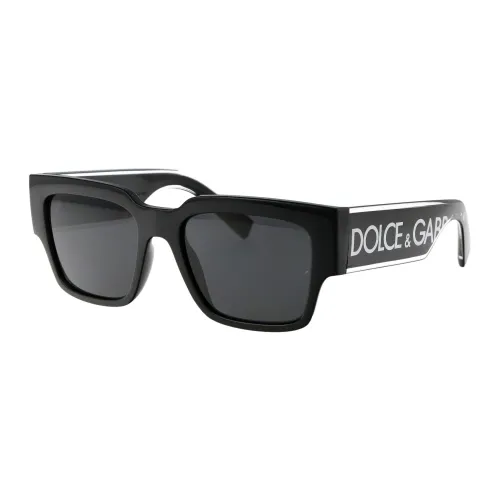 Dolce & Gabbana , Stylish Sunglasses 0Dg6184 ,Black male, Sizes: