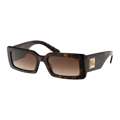 Dolce & Gabbana , Stylish Sunglasses with Model 0Dg4416 ,Brown female, Sizes: