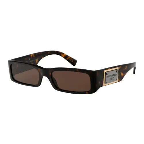 Dolce & Gabbana , Stylish Sunglasses with Model 0Dg4444 ,Brown male, Sizes: