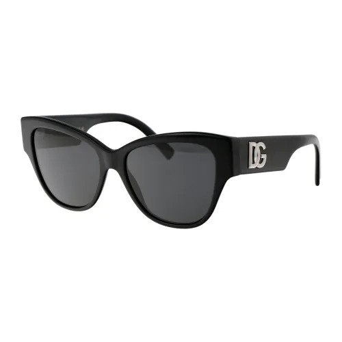 Dolce & Gabbana , Stylish Sunglasses with Model 0Dg4449 ,Black female, Sizes: