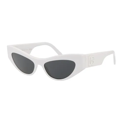 Dolce & Gabbana , Stylish Sunglasses with Model 0Dg4450 ,White female, Sizes: