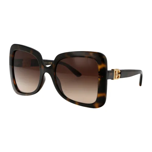 Dolce & Gabbana , Stylish Sunglasses with Model 0Dg6193U ,Brown female, Sizes: