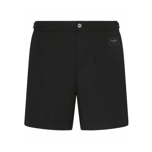 Dolce & Gabbana , Stylish Swim Shorts for Men #N0000 ,Black male, Sizes: