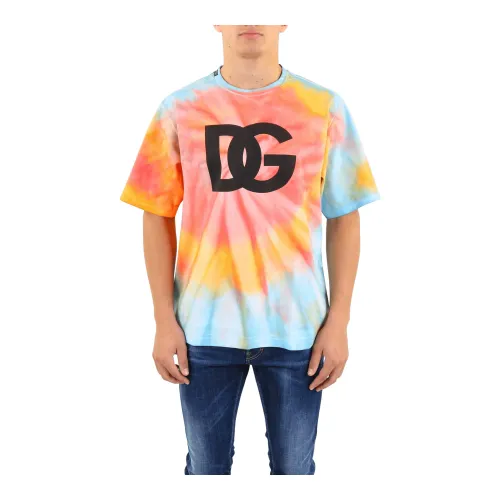 Dolce & Gabbana , T-Shirts ,Multicolor male, Sizes: