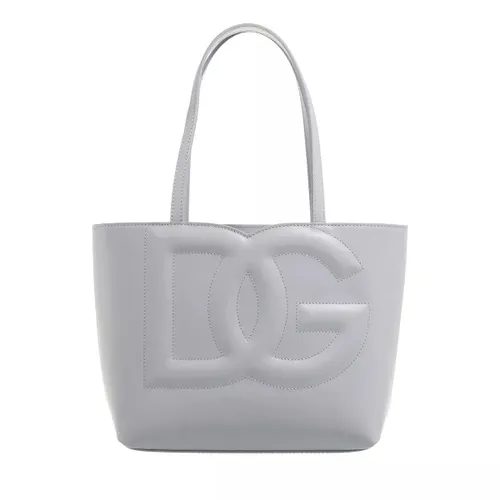 Dolce&Gabbana Tote Bags - Small Logo Shopper - grey - Tote Bags for ladies