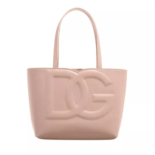 Dolce&Gabbana Tote Bags - Small Logo Shopper - rose - Tote Bags for ladies