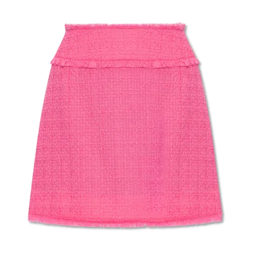 Dolce & Gabbana , Tweed skirt ,Pink female, Sizes: