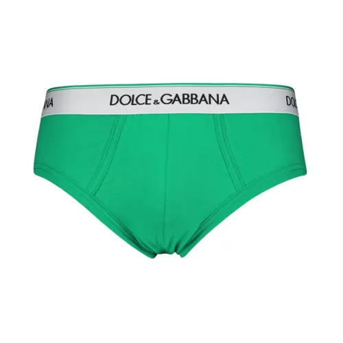 Dolce & Gabbana , Two-Pack Mid-Length Cotton Jersey Briefs ,Multicolor male, Sizes: