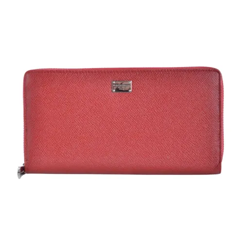Dolce & Gabbana , Wallets & Cardholders ,Red male, Sizes: ONE SIZE