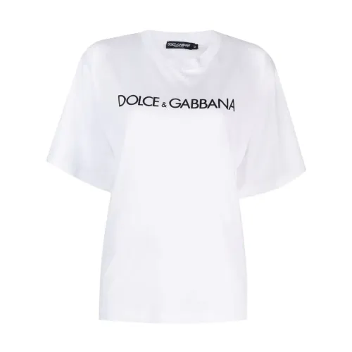 Dolce & Gabbana , White Cotton Women`