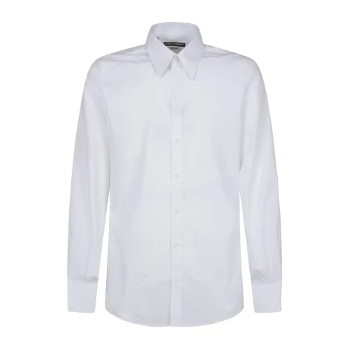 Dolce & Gabbana , White Shirts for Men ,White male, Sizes: