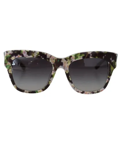 Dolce & Gabbana Womens DG4231F Sunglasses with Grey Gradient Lens - Black - One
