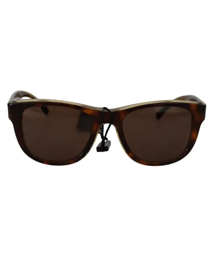 Dolce & Gabbana Womens Gorgeous Mirror Lens Sunglasses - Brown - One