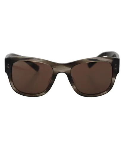 Dolce & Gabbana Womens Gorgeous Square Sunglasses with UV Protection - Brown - One