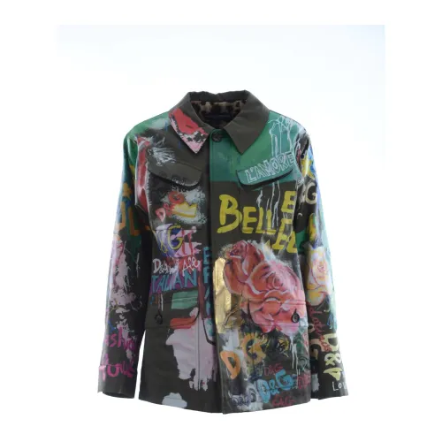 Dolce & Gabbana , Womens Jacket - Stylish Design ,Multicolor female, Sizes: