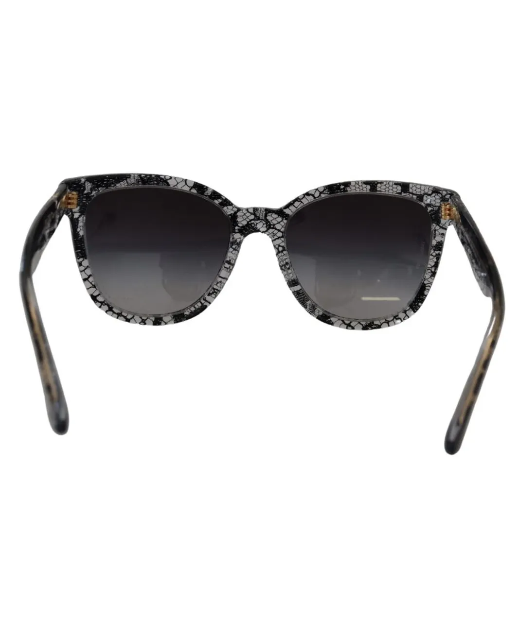 Dolce & Gabbana Womens Lace Acetate Frame Shades Sunglasses - Black - One