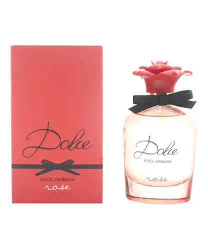 Dolce & Gabbana Womens Rose Eau de Toilette 75ml Spray - Apple - One Size