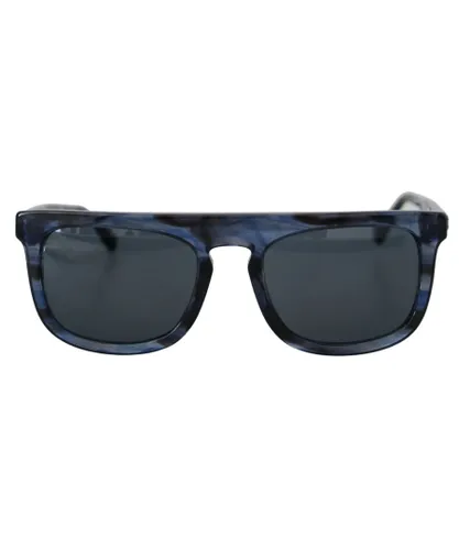 Dolce & Gabbana Womens Stunning Acetate Sunglasses with Full Rim Frame - Blue - One