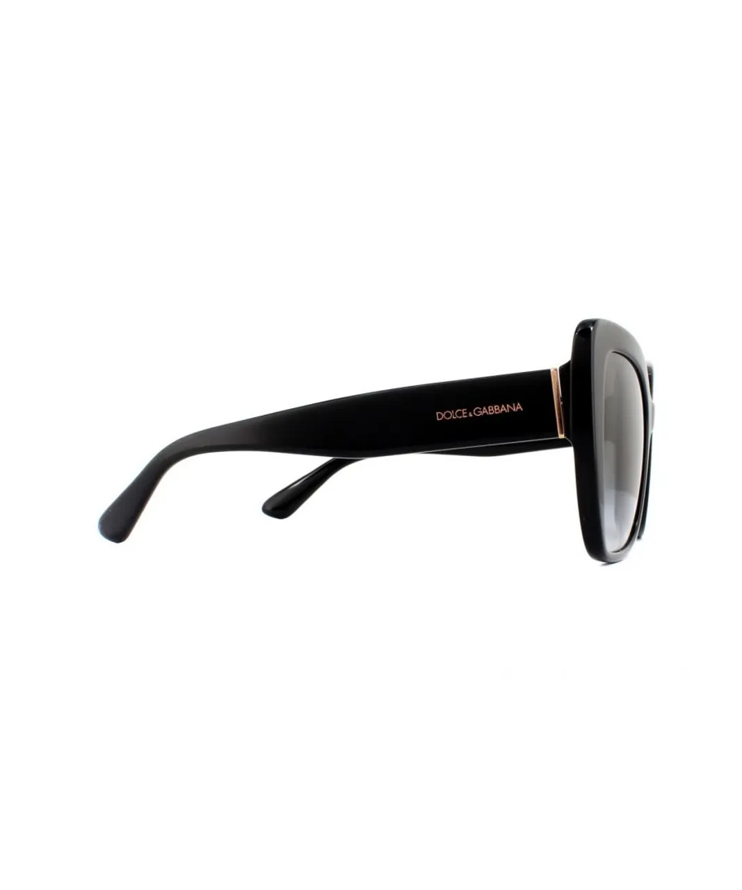 Dolce & Gabbana Womens Sunglasses DG4348 501/8G Black Grey Gradient - One