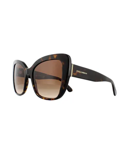Dolce & Gabbana Womens Sunglasses DG4348 502/13 Havana Brown Gradient - One