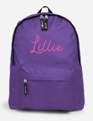 Dollymix Personalised Kids Backpack - Purple, Purple
