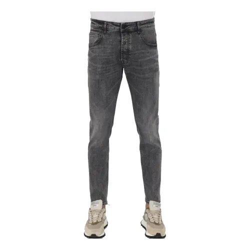 Don The Fuller , Yaren Dtfkar 1741 Men Tapered Jeans ,Gray male, Sizes: