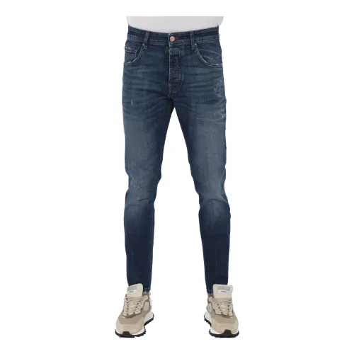 Don The Fuller , Yaren Dtfut 1702 Men Tapered Jeans ,Blue male, Sizes:
