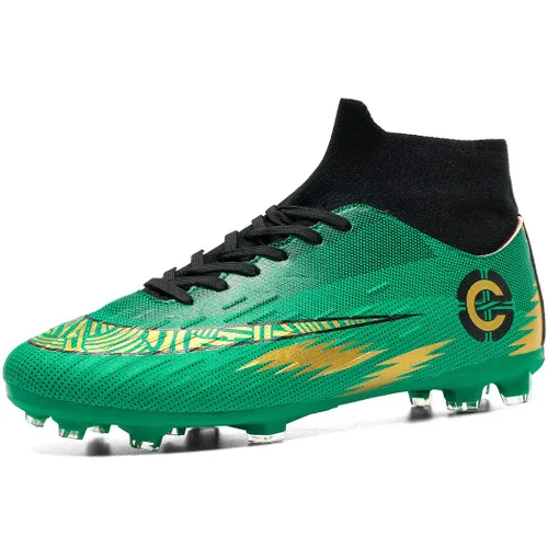 Donbest Mens Football Boots Cleats Soccer Shoes