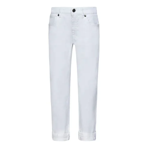 Dondup , Boys Clothing Jeans White Ss24 ,White male, Sizes: