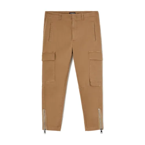 Dondup , Brown Trousers ,Brown female, Sizes: