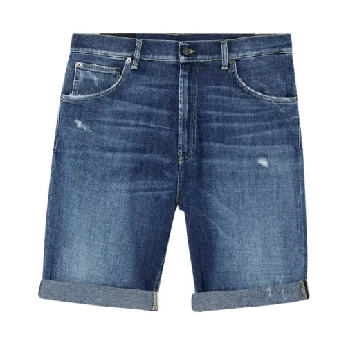 Dondup , Casual Shorts ,Blue male, Sizes: