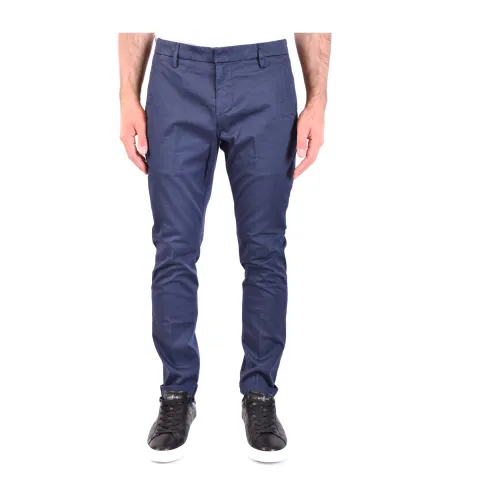 Dondup , Chino Pants ,Blue male, Sizes: